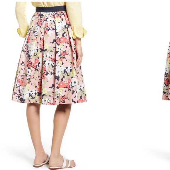 ❗️sale 1901 new Full Floral Stretch Cotton Skirt - Picture 3 of 3